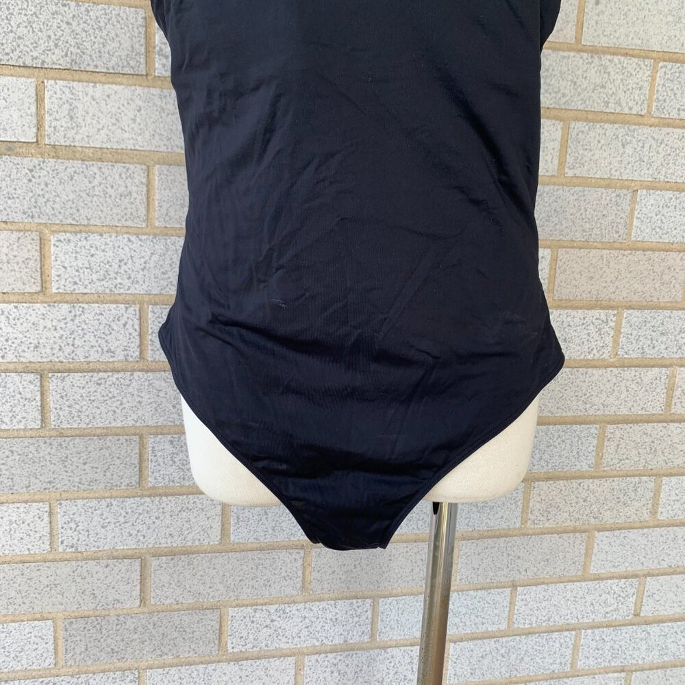 EVERLANE RENEW BLACK ONE PIECE SWIMSUIT SIZE XL - Picture 4 of 8